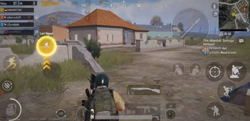 Sensitivitas PUBG No Recoil, Biar Tembakan Makin Presisi