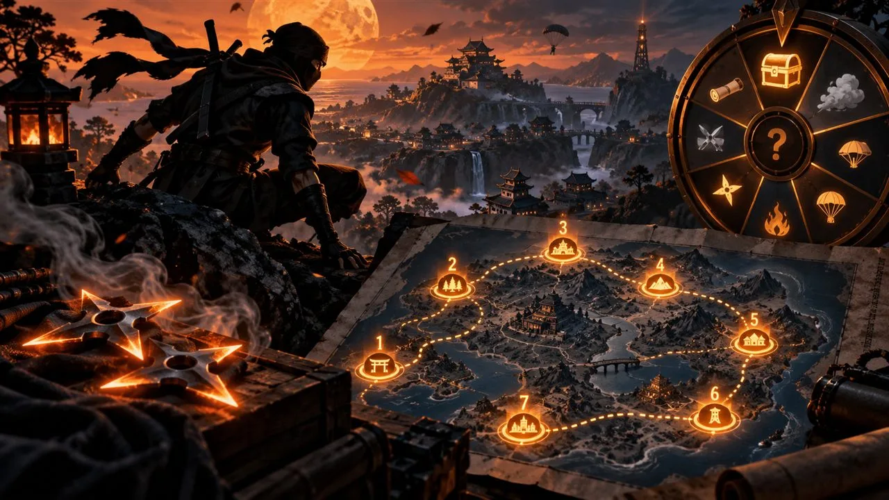 Ilustrasi strategi Free Fire OB55