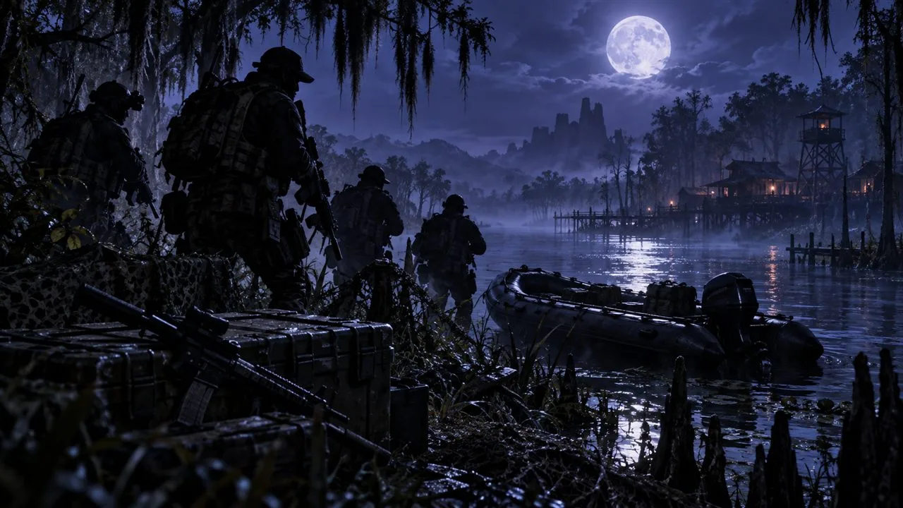 PUBG Mobile 4.6 Midnight Hunters dan perahu karet