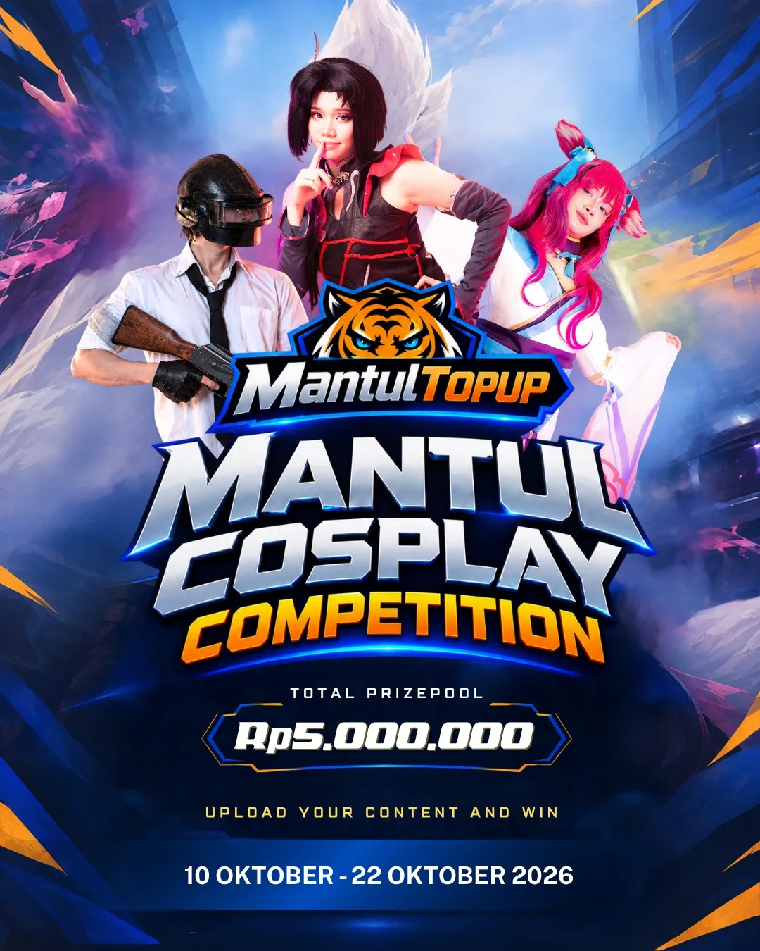 Ilustrasi ASSET - Banner Cosplay Competition 2026