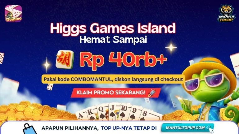 Promo Top Up Higgs Games Island Mantul Topup